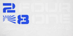Box logo blue